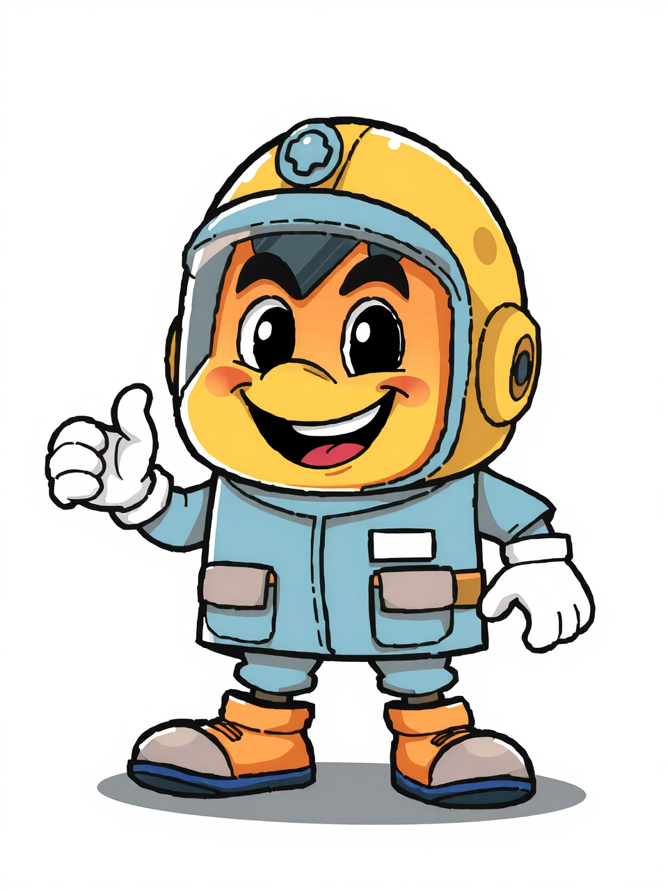 Mascotte évacuation